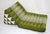 Bamboo green pattern standard one-fold Thai cushion - farangshop-co