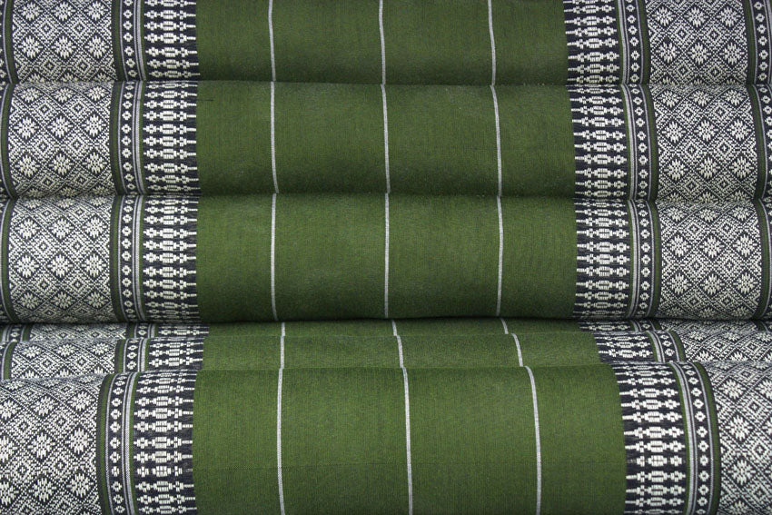 Thai day bed Bamboo green super standard three-fold - farangshop-co