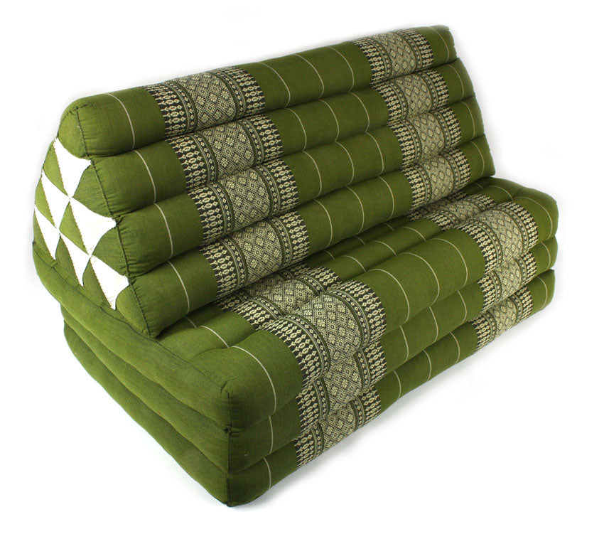 Thai day bed Bamboo green super standard three-fold - farangshop-co