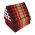 Maroon pattern jumbo three fold Thai Cushion - farangshop-co
