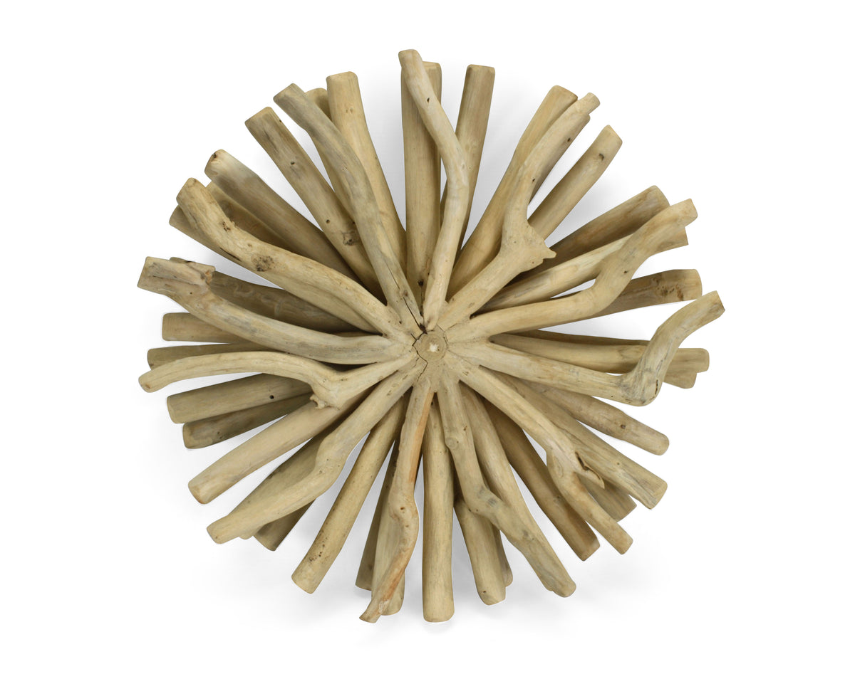 Thai driftwood wall decoration, 40cm, Model 20WE - farangshop-co