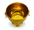 Thai gold metal monk's offering bowl, 18cm - farangshop-co