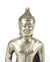 Thai metal Buddha statue, silver finish, 15.5cm high, B22 - farangshop-co