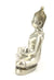 Thai metal Buddha statue, silver finish, 15.5cm high, B22 - farangshop-co