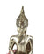 Thai metal Buddha statue, silver finish, 16.5cm high, B23 - farangshop-co