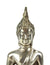 Thai metal Buddha statue, silver finish, 16.5cm high, B23 - farangshop-co