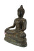 Thai metal Buddha statue, large, antique bronze finish, 46cm high, B26 - farangshop-co