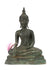 Thai metal Buddha statue, antique dark bronze finish, 35cm high, B28 - farangshop-co