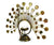 Thai Peacock Metal Tealight Holder - farangshop-co