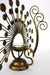 Thai Peacock Metal Tealight Holder - farangshop-co