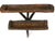 Reclaimed teakwood trough display, 2 - farangshop-co