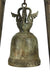 Thai Temple Bell on stand, 48cm high. - farangshop-co