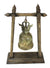 Thai Temple Bell on stand, 48cm high. - farangshop-co
