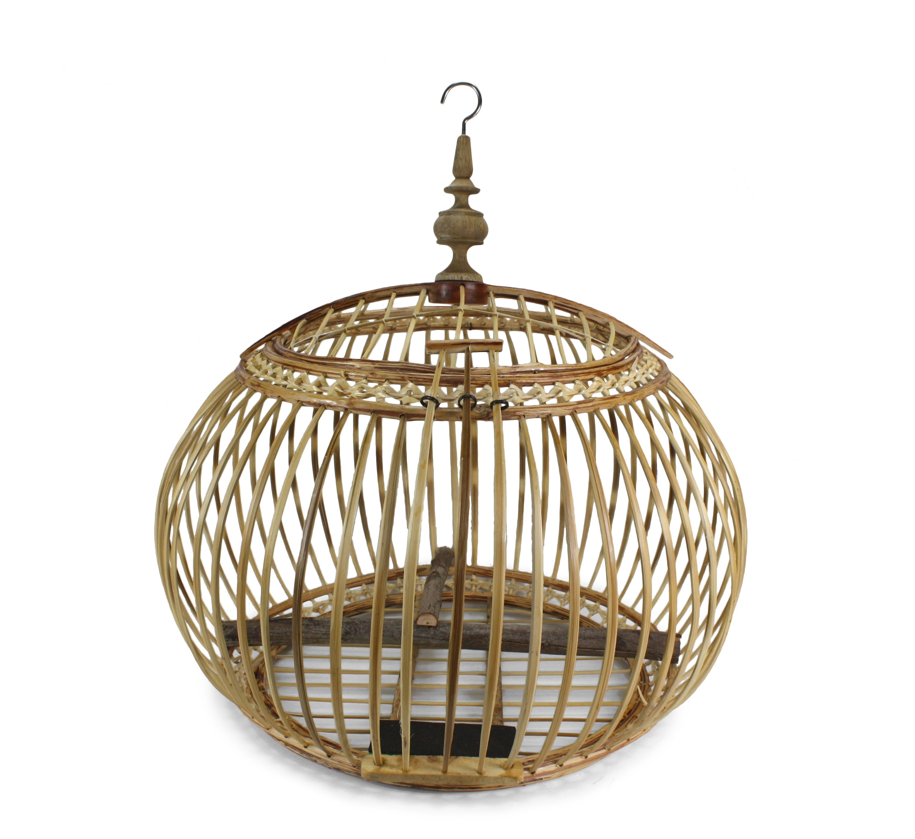 Thai Bamboo Bird Cage 53cm x 54cm or Light fitting lampshade Farang