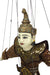 Traditional Burmese Puppet Marionette, Large Size - Choice of Characters - farangshop-co